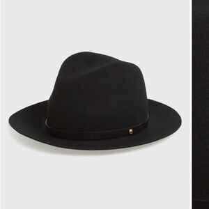Rag & Bone Black Floppy Fedora